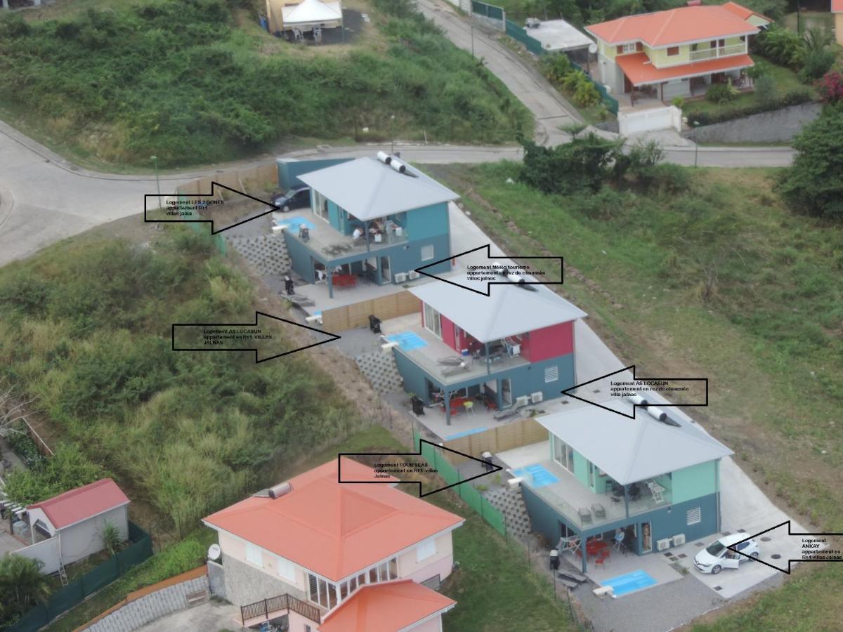 Les Villas Jalnas Logement Hateya Les Trois-Ilets Esterno foto